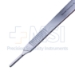 #3 Knife Handle, For Blades 10-15c, No Scale, Overall Length 5" (127mm) - 91012703