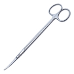 Kahn (Obwegeser) Scissors, Curved, Overall Length 7" (177.8mm) 