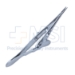 Kalt Needle Holder, Straight, Medium 10mm Serrated Jaws, 20% Finer Than Original Model, Serrated Flat Locking Handle, Overall Length 5-3/8" (138mm) - 5-4914
