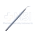 Kansas Nucleus Bisector, Curved, 10mm Tip To Bend, Round Knurled Handle, Overall Length 4-1/4" (110mm) - 11-4-5261
