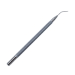 Kansas Nucleotome Bisection Spatula, Semi-Sharp Blade, Left Handed, Round Knurled Handle, Overall Length 4-1/2" (115mm) E9030,3760E,E9030