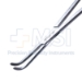 Kantrowitz Thoracic Forceps, Delicate, Right Angled Serrated Jaws, Overall Length 7-1/2" (191mm) - 91545003