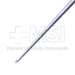 Karlin Style Microdiscectomy Cervical Curette, Size 0000 (1.6mm), Straight Shaft, Backwards Facing Cup, XL, Offset Aluminum Handle, Working Length 4.1" (104mm), Overall Length 9-1/2" (240mm) - 573740C
