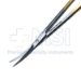 Kaye Dissecting Scissors, TC, Curved, Overall Length 4-1/2" (112mm) - 16-6177