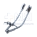 Keiser Lancaster Eye Speculum, Solid 15mm Blades, 8mm Narrowed Portion, Spread 30mm, Screw Locking Mechanism With Disk, Overall Length 3-1/4" (82mm) - 5-5169