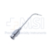 Keisler Lacrimal Cannula, 23ga, 90 Degrees Curve, Blunt 6mm Tip, Reinforced Shaft, Polished Finish, Excluding Hub Overall Length 1-1/4" (31mm) - 5-5539