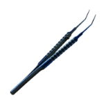 Kellan Endocapsular IOL Insertion Forceps, Titanium, Notched Tip Diameter 0.15mm, Notch Is 1mm From Tip 