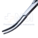Kelly-Rankin Hemostatic Forceps, Curved, Overall Length 6-1/4" (159mm) - 216262J