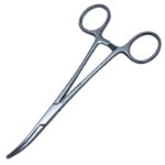 Kelly-Rankin Hemostatic Forceps, Curved, Overall Length 6-1/4" (159mm) 