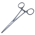 Kelly-Rankin Hemostatic Forceps, Straight, Overall Length 6-1/4" (159mm) 