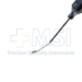 Kelman Cyclodialysis Cannula, 19ga, Polished Finish, Flattened 12mm Tip, Last 2.5mm Angled Up, Left Side Port, Overall Length 1-1/4" (32mm) - 5-1614-L