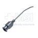 Kelman Cyclodialysis Cannula, 19ga, Polished Finish, Flattened 12mm Tip, Last 2.5mm Angled Up, Left Side Port, Overall Length 1-1/4" (32mm) - 5-1614-L