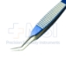 Kelman-McPherson Tying Forceps, Titanium, Angled 45 Degrees, Serrated Handle, Dull Finish, 8mm Tip To Bend, 5mm Tying Platform, Overall Length 3-1/4" (84mm) - 5-2926-AKT