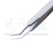 Kelman-McPherson Tying Forceps, 45 Degrees Angled Shafts, 8mm Tip To Bend, 5mm Tying Platform, Serrated Handle, Dull Finish, Overall Length 3-1/4" (83mm) - 5-2926-AK