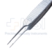 McPherson Tying Forceps, Straight Shaft, 4mm Tying Platform, Serrated Handle, Dull Finish, Overall Length 3-1/4" (83mm) - 5-2926-S