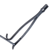 Kern Bone Holding Forceps, Straight Jaws, With Ratchet, Overall Length 9" (230mm) 