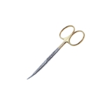 Kilner Scissors, TC, Curved, Serrated, Overall Length 4-1/2" (112mm) 