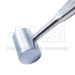 Kirk Mallet, Brass Filled Mallet, 1lb 9.8oz, Diameter 1.574" (40mm), Overall Length 7-5/8" (194mm) - M03000