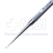 Kleinert Kutz Elevator Dissector, 2mm x 3mm Sharp Ends, Overall Length 7-3/4" (197mm) - E7615