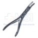 Kleinert-Kutz Synovectomy Rongeur, Slightly Curved, Delicate, 3mm x 16mm Bite, Double Action, Overall Length 6" (152mm) - D7562