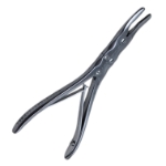 Kleinert-Kutz Synovectomy Rongeur, Slightly Curved, Delicate, 3mm x 16mm Bite, Double Action, Overall Length 6" (152mm) 