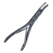 Kleinert-Kutz Synovectomy Rongeur, Slightly Curved, Delicate, 3mm x 16mm Bite, Double Action, Overall Length 6" (152mm) 