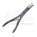 Kleinert-Kutz Synovectomy Rongeur, Delicate, 2mm x 13mm Bite, Slight Curved, Double Action Spring Handle, Overall Length 6" (152mm) - D7560