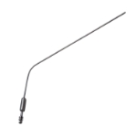 Kleinsasser Suction Tube, Cutoff Hole, 3mm Diameter, Working Length 9" (230mm) 