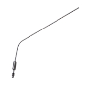 Kleinsasser Suction Tube, Cutoff Hole, 3mm Diameter, Working Length 9" (230mm) 
