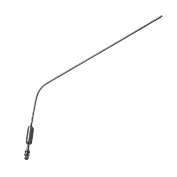 Kleinsasser Suction Tube, Cutoff Hole, 3mm Diameter, Working Length 9" (230mm) 