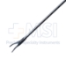 Kleinsasssar Grasping Forceps, Curved Left, 2mm Diameter Shaft, Working Length 9" (230mm) - 07-472623