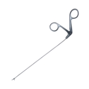 Kleinsasssar Grasping Forceps, Curved Left, 2mm Diameter Shaft, Working Length 9" (230mm) 