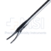 Kleinsasssar Grasping Forceps, Curved Right, 2mm Diameter Shaft, Working Length 9" (230mm) - 07-472423