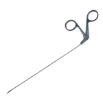 Kleinsasssar Grasping Forceps, Curved Right, 2mm Diameter Shaft, Working Length 9" (230mm) 