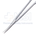 Knapp Strabismus Scissors, Curved, Blunt Tips, 25mm Mid-Screw To Tip, Ring Handle, Polished Finish On Rounded Blades, Overall Length 4-5/8" (118mm) - 5-4688