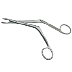 Knight Septum Nasal Forceps, Oval Cup 5mm x 12mm Jaw, Box Lock, Overall Length 7-1/2" (190mm) 