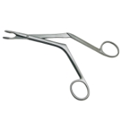 Knight Septum Nasal Forceps, Oval Cup 5mm x 12mm Jaw, Box Lock, Overall Length 7-1/2" (190mm) 