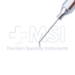 Knolle Anterior Chamber Irrigating Cannula, 23ga, Polished Finish, Blunt Tip, 45 Degrees Angled Shaft, 2mm Tip To Bend, Excluding Hub Overall Length 3/4" (19mm) - 5-5012-23