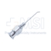 Knolle Anterior Chamber Irrigating Cannula, 23ga, Polished Finish, Blunt Tip, 45 Degrees Angled Shaft, 2mm Tip To Bend, Excluding Hub Overall Length 3/4" (19mm) - 5-5012-23