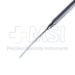 Knolle Lens Nucleus Spatula, Anterior Chamberga, Flat Curved 1mm Spatula Blade, 30mm Long, Marks 7mm, 6mm, 5mm From Tip, Round Knurled Handle, Polished Finish, Overall Length 4-7/8" (123mm) - 5-1818