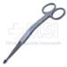 Knowles Finger Bandage Scissors, Side Angled, Lower Blade Serrated, Ball Tip, Overall Length 5-1/2" (140mm) - 211643J