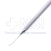 Koch Lens Nucleus Spatula, Single Ended, Slightly Curved, Duckbill Tip, Without Notch - 11-4-3465-U
