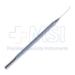 Koch Lens Nucleus Spatula, Single Ended, Slightly Curved, Duckbill Tip, Without Notch - 11-4-3465-U