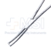 Kocher Forceps, Curved, 1 x 2 Teeth, Overall Length 5-1/2" (140mm) - C6408