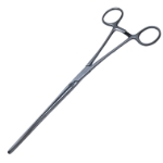Kocher Intestinal Forceps, Straight, Overall Length 11" (280mm) 