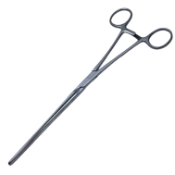 Kocher Intestinal Forceps, Straight, Overall Length 11" (280mm) 