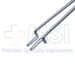 Kogan Endocervical Speculum, Regular 6mm Blades, Ratchet, Gold Plated Ring Handle, Overall Length 11" (279mm) - GYN110775