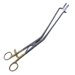 Kogan Endocervical Speculum, Regular 6mm Blades, Ratchet, Gold Plated Ring Handle, Overall Length 11" (279mm) 
