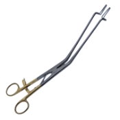 Kogan Endocervical Speculum, Regular 6mm Blades, Ratchet, Gold Plated Ring Handle, Overall Length 11" (279mm) 