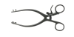 Kolbel Modified Soft Tissue Retractor, Slightly Angled, 2 x 2 Blunt Prongs, Overall Length 7" (180mm) - 846-1480-18